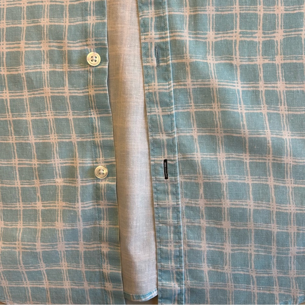 Hugo Boss Mens Aqua Slim Fit  Checkered Shirt
  Size S - Picture 6 of 10